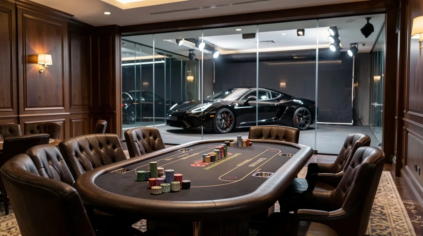 Stół pokerowy w Dom Verelle